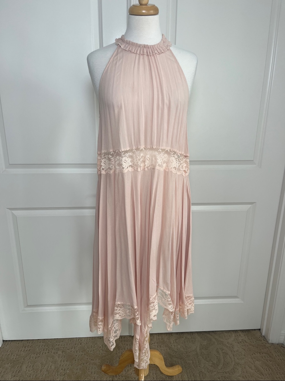 Intimately Free People Peach Nightgown Size Small